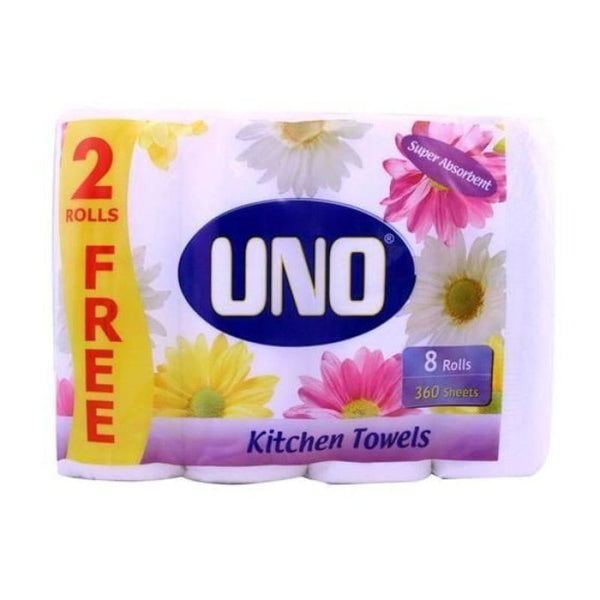 Uno kitchen towel Roll - 6 roll + 2 free roll - ZRAFH