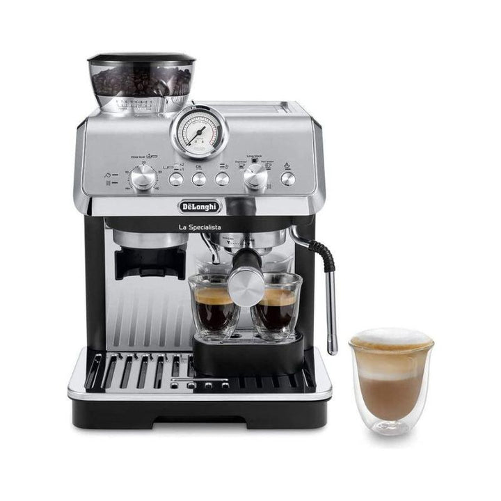 De'Longhi Espresso Machine Coffee and Cappuccino Maker - 1.5 L - 1550 W - Silver - EC9155.MB - ZRAFH