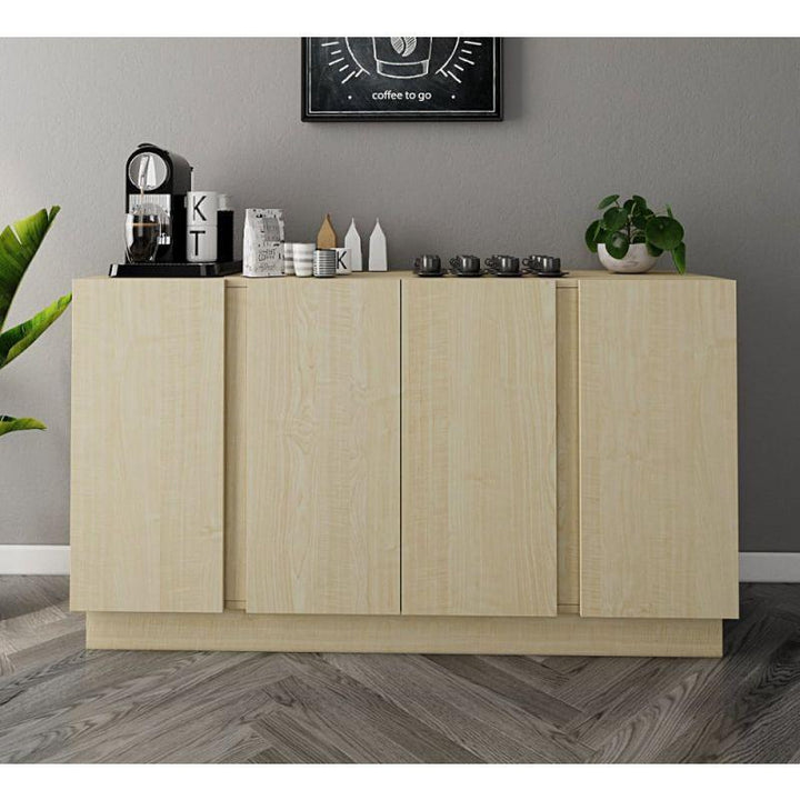 Beige Coffee Corner with Drawers By Alhome - Zrafh.com - Your Destination for Baby & Mother Needs in Saudi Arabia