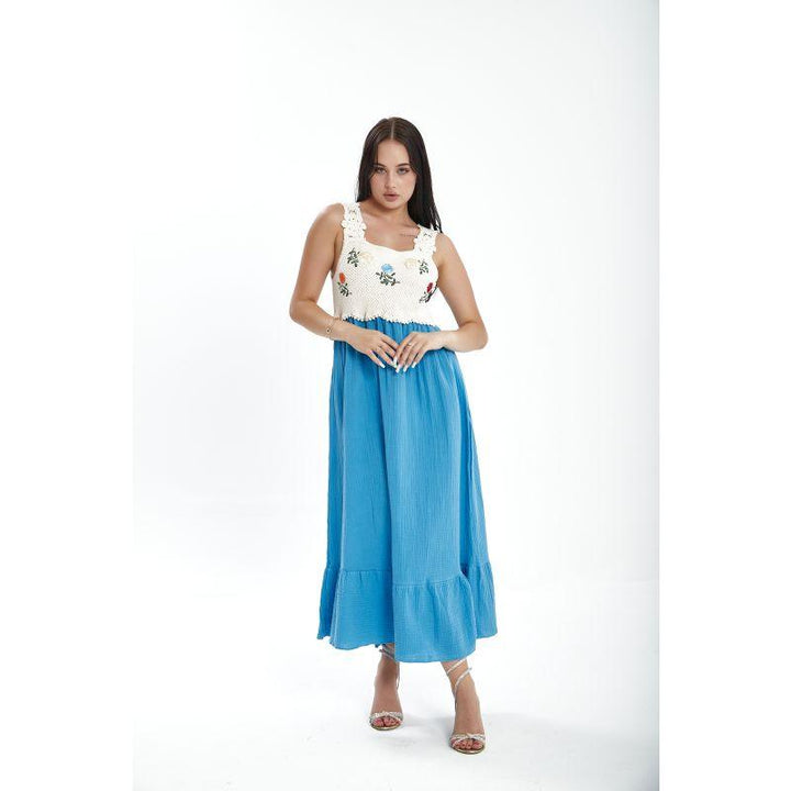 Londonella Women's Midi Casual Dress Sleeveless - Lon100310 - Zrafh.com - Your Destination for Baby & Mother Needs in Saudi Arabia