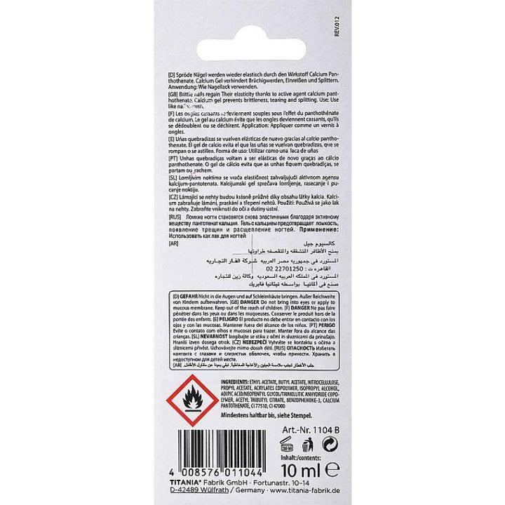 Titania Nail Chew Stop Liquid 1106 - 10 ml - ZRAFH