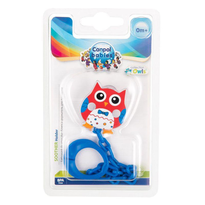 CANPOL Soother Holder - owl - 10/876 - ZRAFH