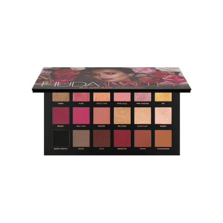 Huda Beauty Rose Gold Remastered Eyeshadow Palette - Zrafh.com - Your Destination for Baby & Mother Needs in Saudi Arabia