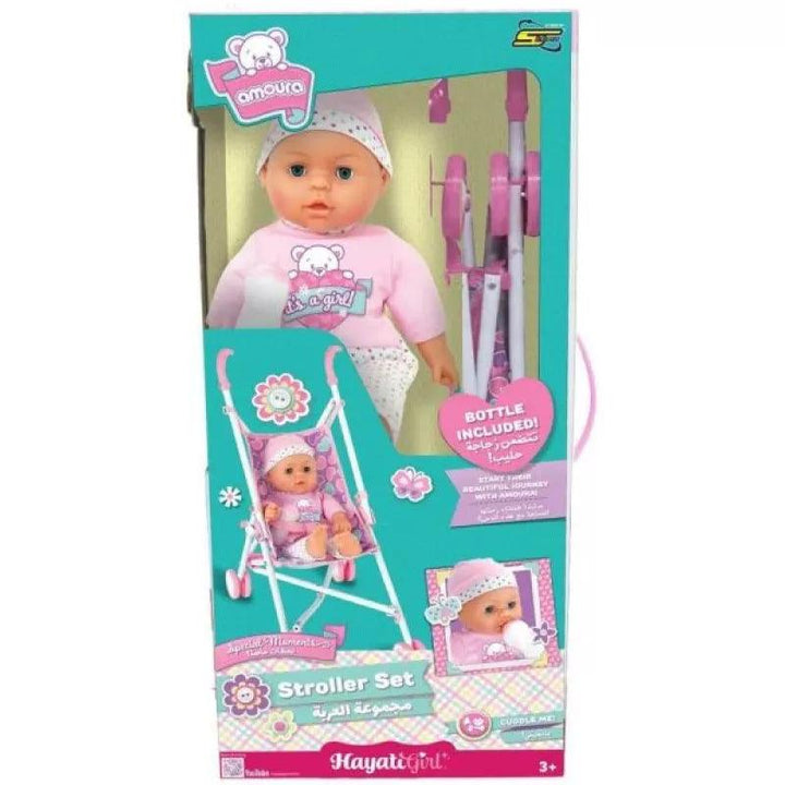 Hayati Baby Amoura Stroller Set With Doll - ZRAFH