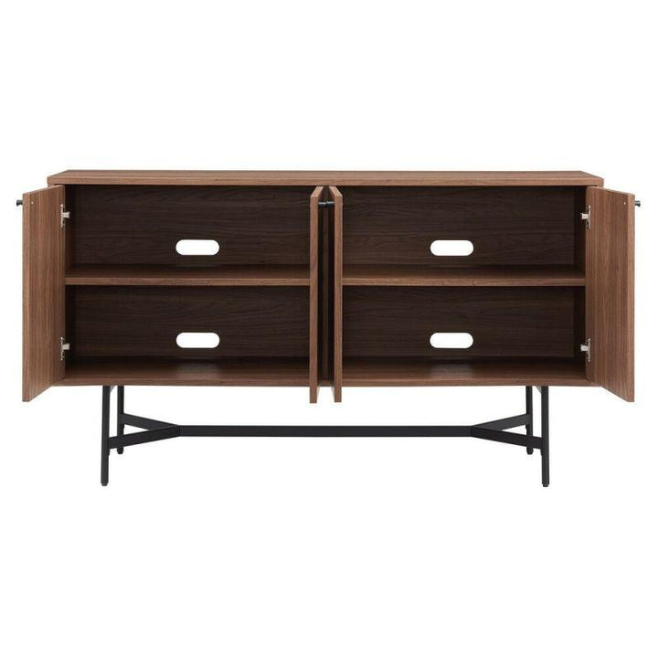 Classic Brown MDF Buffet by Alhome - 110113085 - Zrafh.com - Your Destination for Baby & Mother Needs in Saudi Arabia