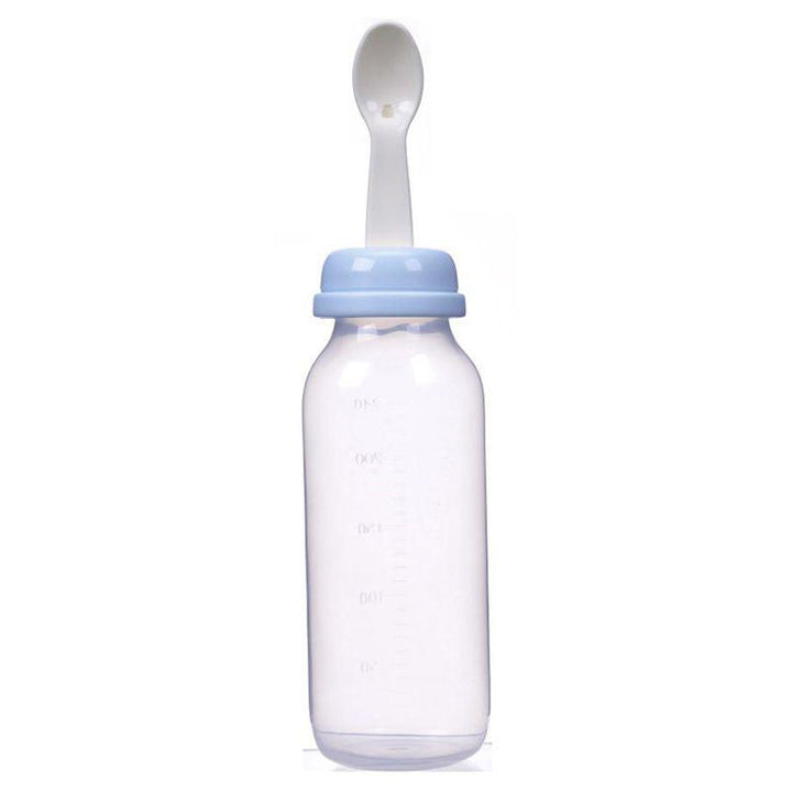 Amchi Baby Nursing Bottle With Spoon 240Ml - ZRAFH