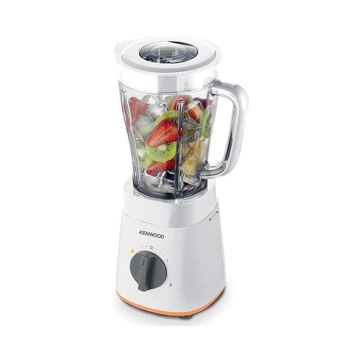 Kenwood Blender With Grinder Mill, Chopper Mill - 2 L - 500 W - White - BLP15.360WH - ZRAFH