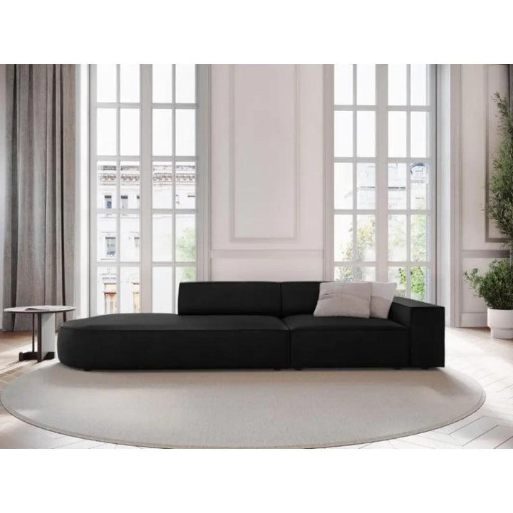 Modern Soft Velvet 3 Seater Sofa - 240x85x85 cm - By Alhome - Zrafh.com - Your Destination for Baby & Mother Needs in Saudi Arabia