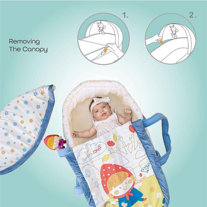 Moon Moses Basket - 0-12 months - Zrafh.com - Your Destination for Baby & Mother Needs in Saudi Arabia