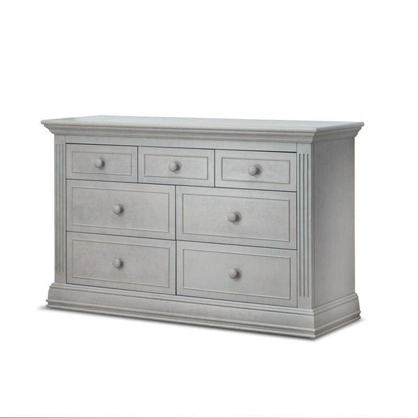 Kids Dresser: 135x48x84 Wood, Grey by Alhome - Zrafh.com - Your Destination for Baby & Mother Needs in Saudi Arabia