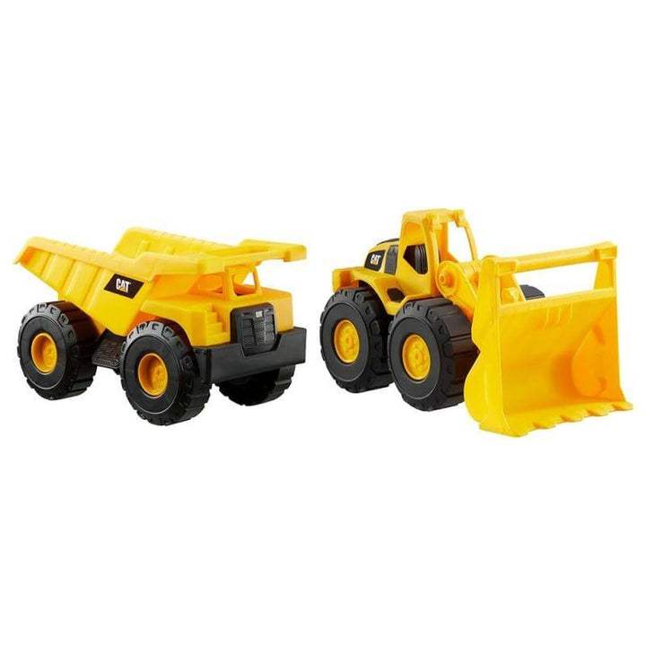 Funris Cat Construction Fleet Free Wheel - 2 Packs - Yellow And Black - ZRAFH
