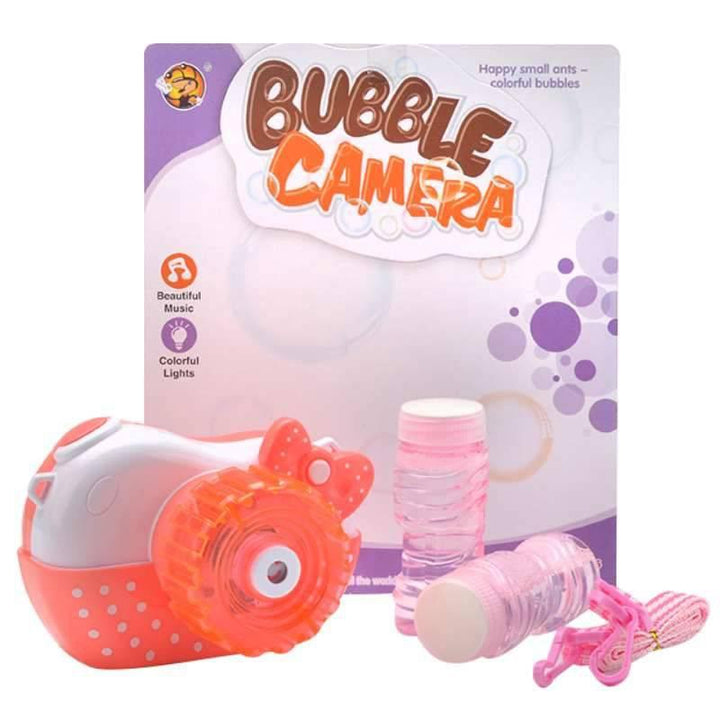 Bubble Gun Camera With Music And Light - 21.7x18.7x9 cm 17-1853324 - ZRAFH