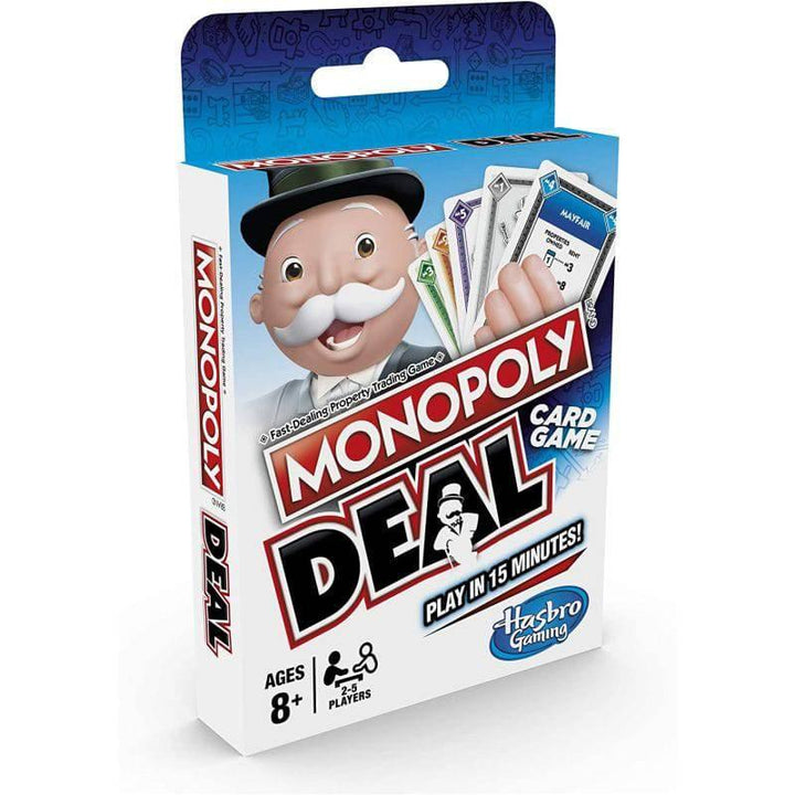 Monopoly Deal Card Game for 2-5 Players for Families and Kids Ages 8 and Up - ZRAFH