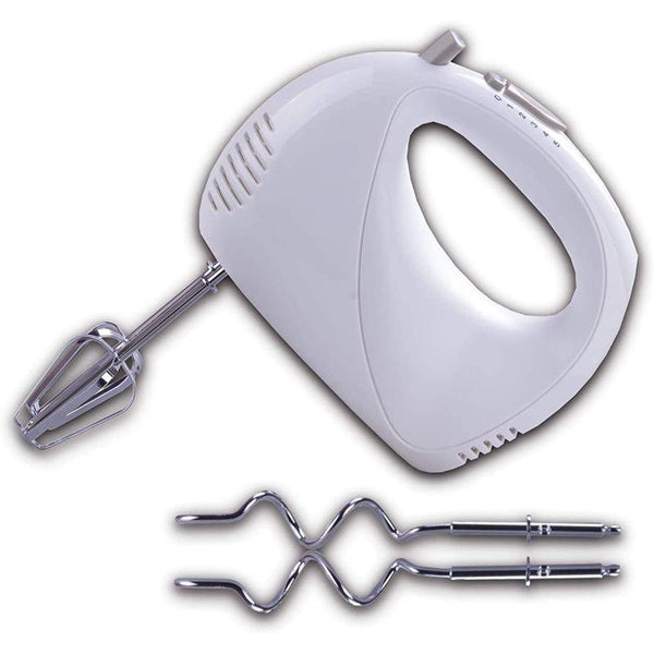 ATC Plastic Hand Mixer 5 Speeds With Turbo Function 200 W - White - ZRAFH