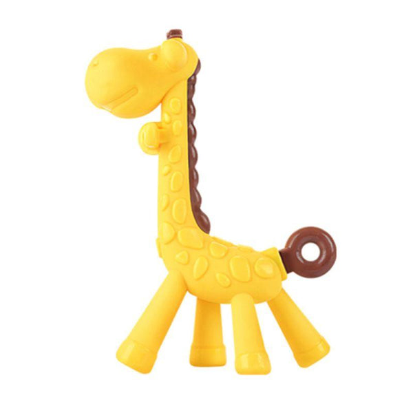 Eazy Kids Giraffe Teether - Yellow - EZ_GRT_YE - ZRAFH