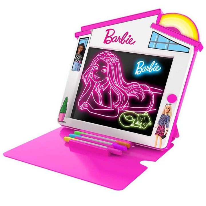 Barbie Dreamhouse Premium Glow Drawing Pad - DTT-5115 - ZRAFH