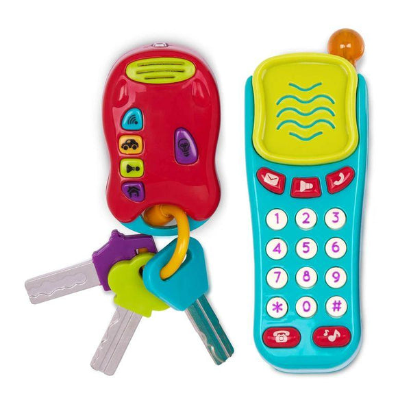 Battat Combo Phone And Keys Toys Pack - Zrafh.com - Your Destination for Baby & Mother Needs in Saudi Arabia