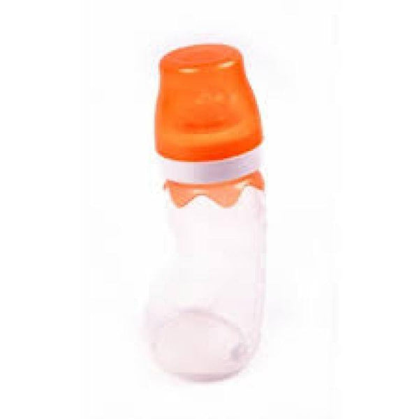 Farlin Silicon Feeding Bottle - 236 ml - Orange - ZRAFH