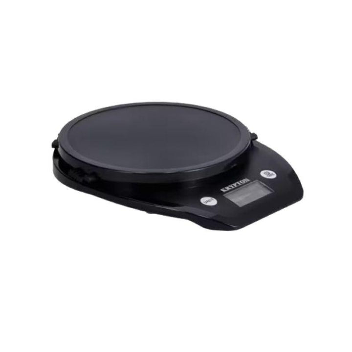 Krypton Digital Kitchen Scale - LCD Display - 5 Kg - Black - Zrafh.com - Your Destination for Baby & Mother Needs in Saudi Arabia