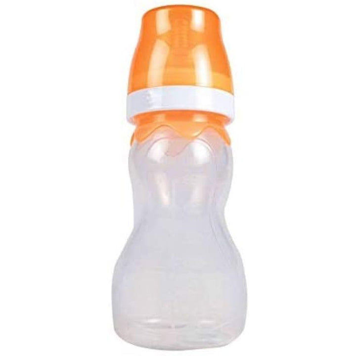 Farlin Silicon Feeding Bottle - 236 ml - Orange - ZRAFH