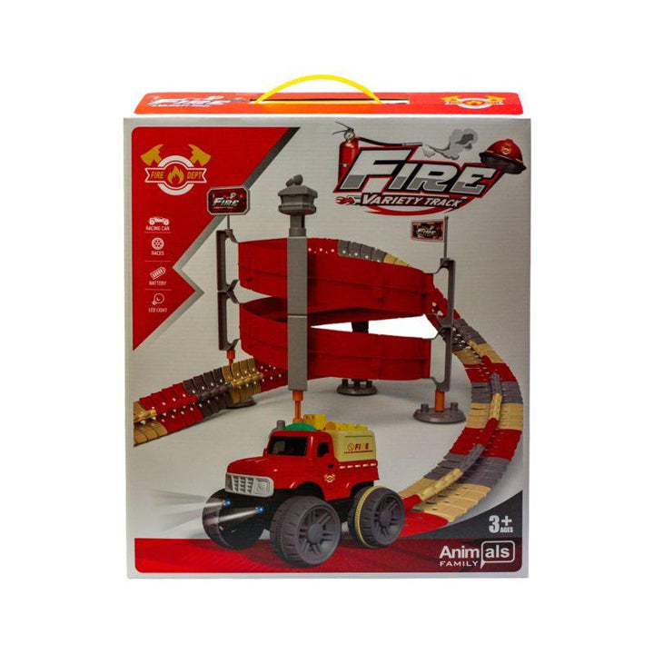Animal Family Fire Truck Track - Zrafh.com - Your Destination for Baby & Mother Needs in Saudi Arabia