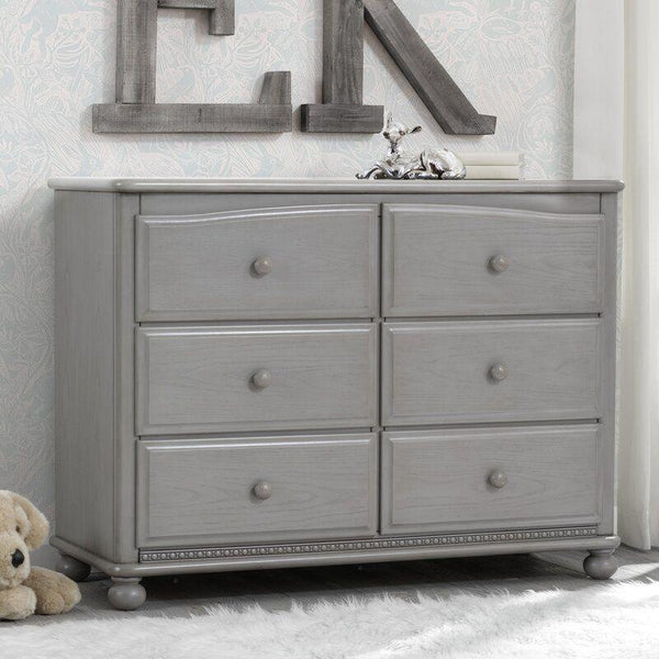 Kids Dresser: 129x50x96 Wood, Grey by Alhome - Zrafh.com - Your Destination for Baby & Mother Needs in Saudi Arabia