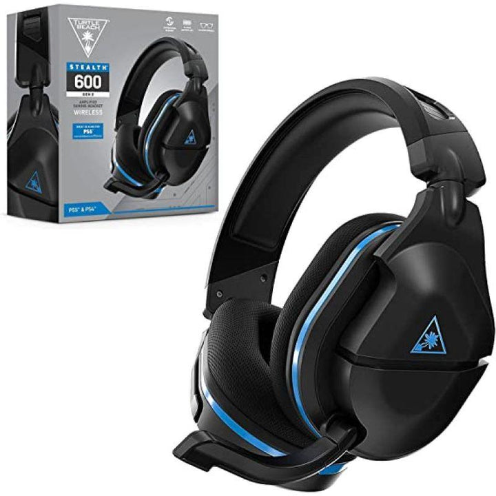 Turtle Beach Stealth 600 Gen 2 Wireless Gaming Headset for PS - Black - Zrafh.com - Your Destination for Baby & Mother Needs in Saudi Arabia