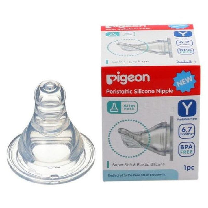 Pigeon Silicone Nipple "R" Size Cleft Palate - Zrafh.com - Your Destination for Baby & Mother Needs in Saudi Arabia