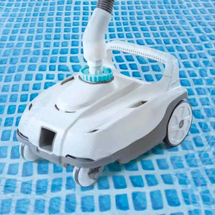 Intex Automatic Pool Cleaner With Hose - ZX100 - White - Zrafh.com - Your Destination for Baby & Mother Needs in Saudi Arabia