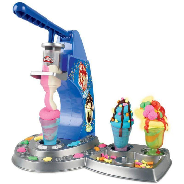 Drizzy Ice Cream Playset From Play-Doh Multicolor - 27x21x8 cm - E6688 - ZRAFH