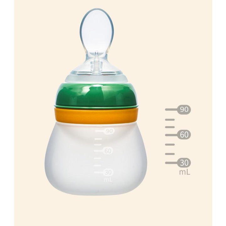 Amchi Baby Silicone Spoon Feeder - 0+ months - Zrafh.com - Your Destination for Baby & Mother Needs in Saudi Arabia