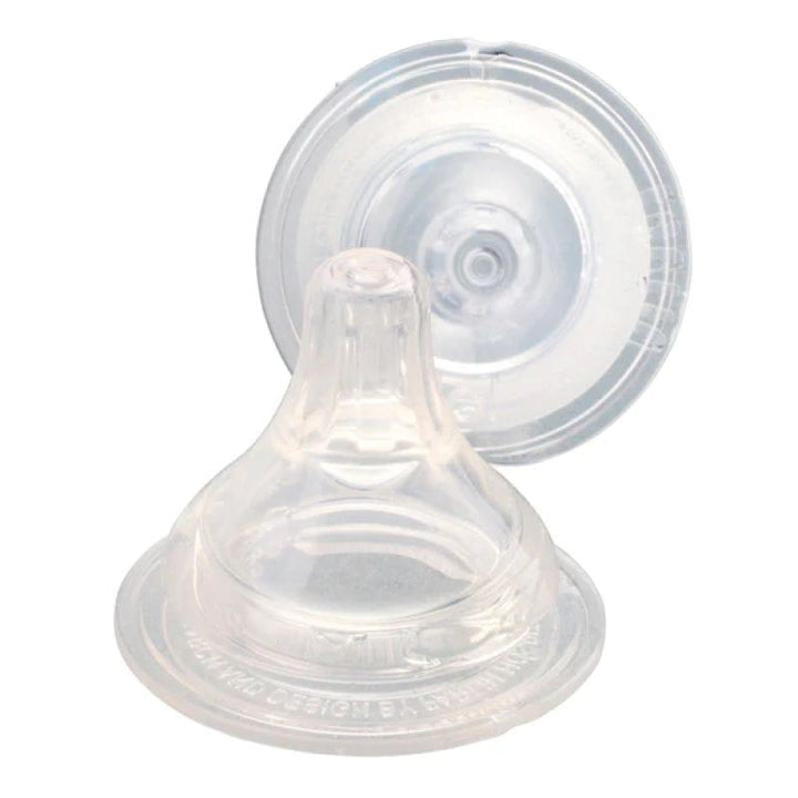 Farlin Nipple For Wide-Neck Bottle Small - 2 Pieces - ZRAFH