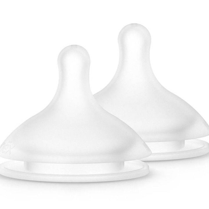 Suavinex Physiological Silicone Teat S Flow 0+ months - 2 Pieces - ZRAFH