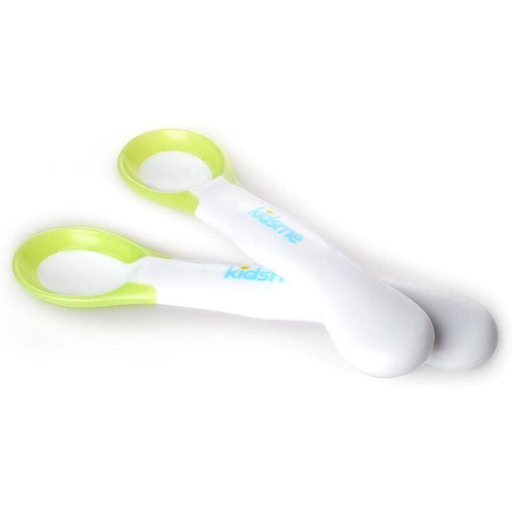 Kidsme Ideal Temperature Feeding Spoons For Kids - 6+ Months - 2 Pieces - Zrafh.com - Your Destination for Baby & Mother Needs in Saudi Arabia