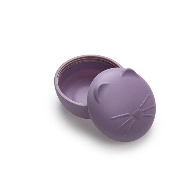 Melii Silicone Bowl with Lid - 350 ml - Purple - ZRAFH