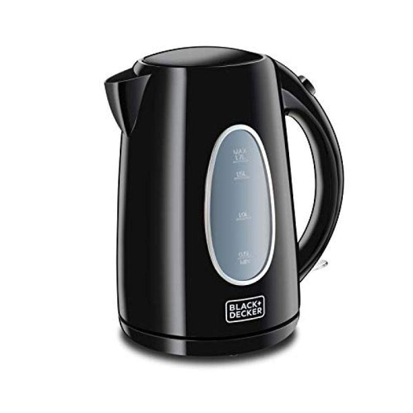 Black And Decker Water Kettle - 2200 W - 1.7 L - Black - Zrafh.com - Your Destination for Baby & Mother Needs in Saudi Arabia