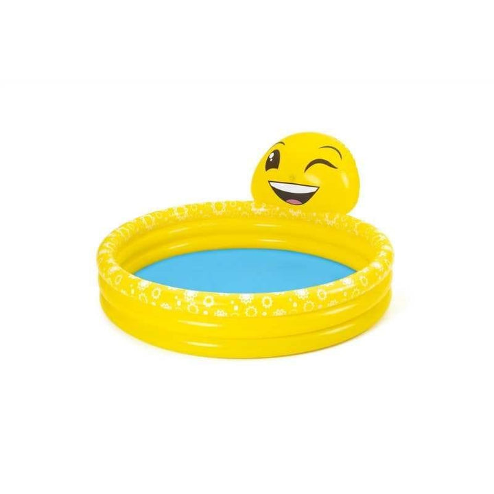 Summer Smiles Sprayer Pool Yellow - 165x144x69 cm - 26-53081 - ZRAFH
