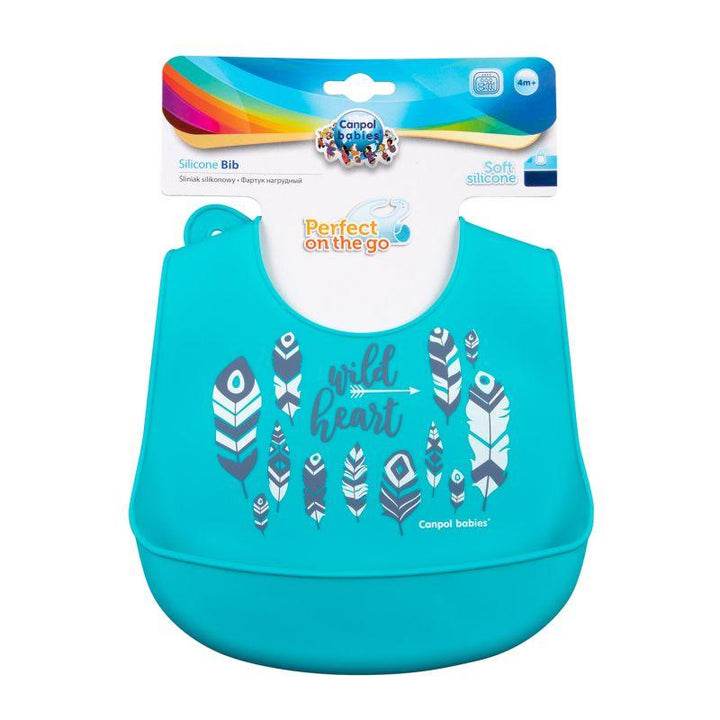 Canpol babies Silicone Bib with Pocket - 74/023 - ZRAFH