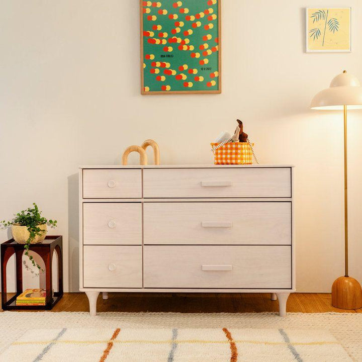 Kids Dresser: 120x48x84 Wood, Beige by Alhome - Zrafh.com - Your Destination for Baby & Mother Needs in Saudi Arabia