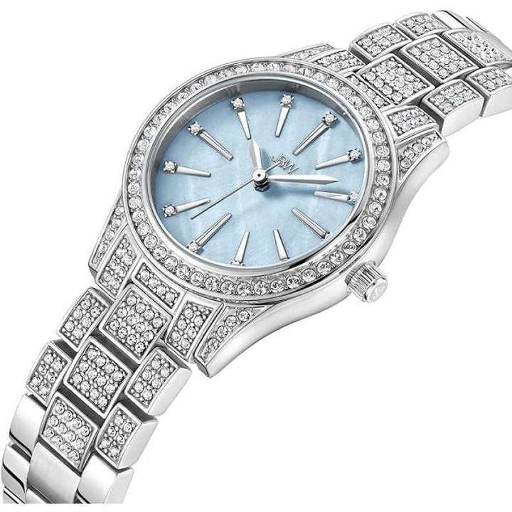 JBW Cristal Spectra 0.06 ctw Diamond Women's Watch - Silver - J6392B - Zrafh.com - Your Destination for Baby & Mother Needs in Saudi Arabia