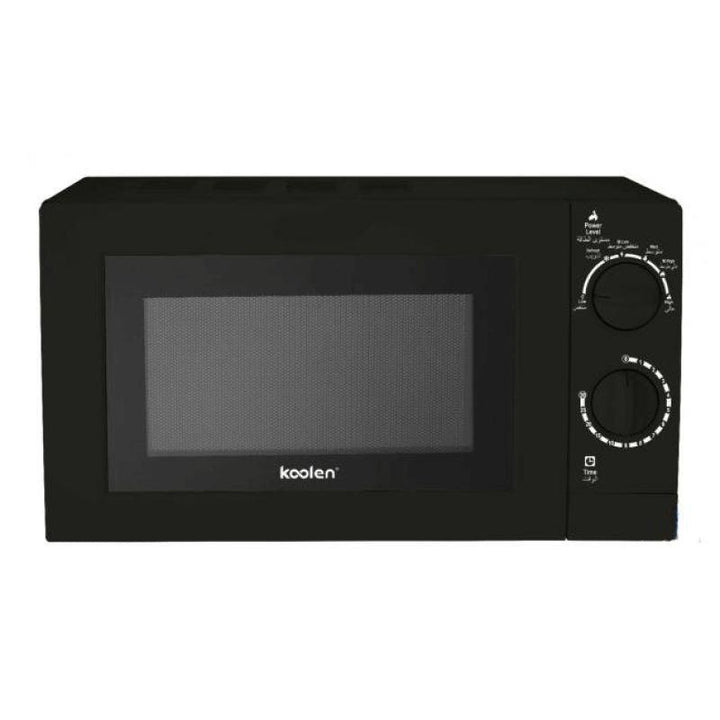 Koolen Manual Microwave - 20 L - Black - 802100004 - Zrafh.com - Your Destination for Baby & Mother Needs in Saudi Arabia