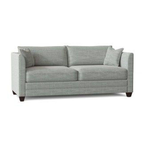 Modern Gray Linen 3-Seater Sofa - 210x85x45 cm - Swedish Wood By Alhome - 110110951 - Zrafh.com - Your Destination for Baby & Mother Needs in Saudi Arabia