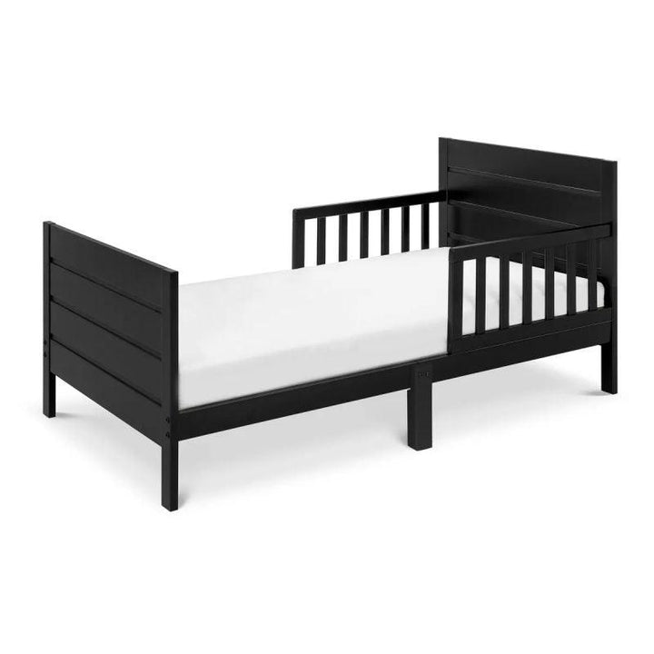 Kids' Black Wood Bed: Sophisticated Durability, 120x200x140 cm by Alhome - Zrafh.com - Your Destination for Baby & Mother Needs in Saudi Arabia