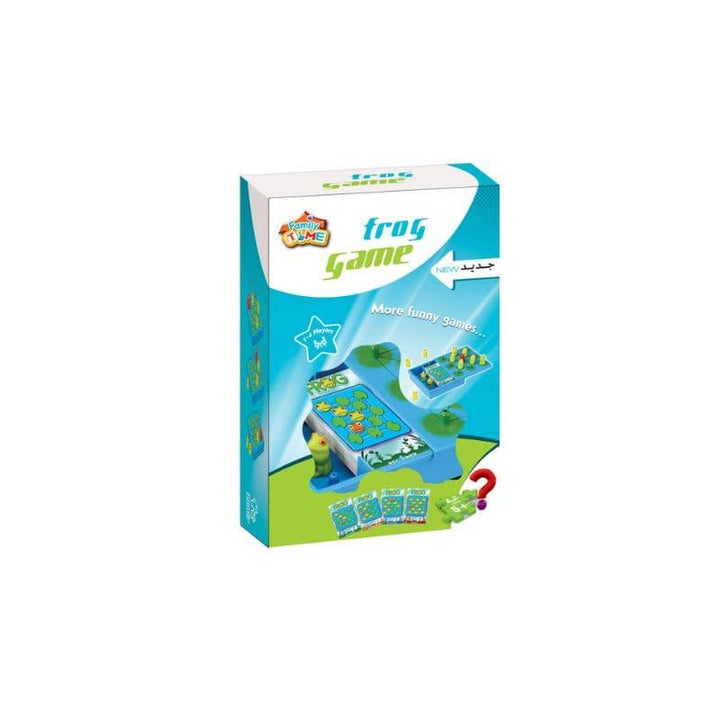 Family Game Frog Jumping 12x6x12 cm By Family Time - 36-1304257 - ZRAFH
