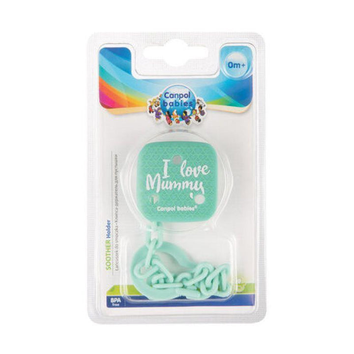 Canpol Babies "I Love Mummy" Soother Holder Racing - ZRAFH