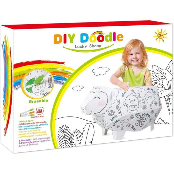 Eazy Kids Doodle Erasable ABCD Learner Sheep - Zrafh.com - Your Destination for Baby & Mother Needs in Saudi Arabia