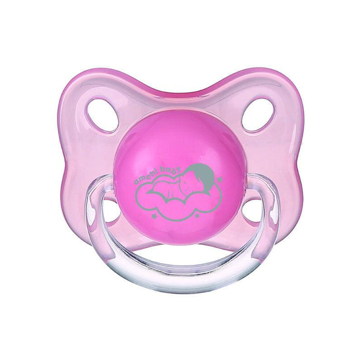 Amchi Baby Soft Soother Silicon Pacifier - 2pc - Zrafh.com - Your Destination for Baby & Mother Needs in Saudi Arabia