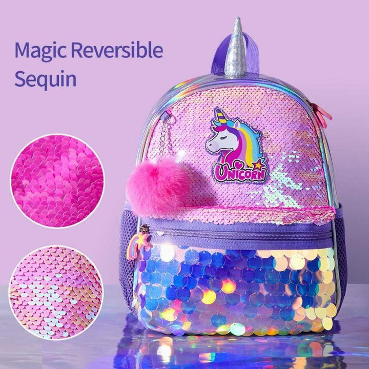 Sunveno Backpack Unicorn Sparkle - Pink - SN_SBP_UPI - Zrafh.com - Your Destination for Baby & Mother Needs in Saudi Arabia
