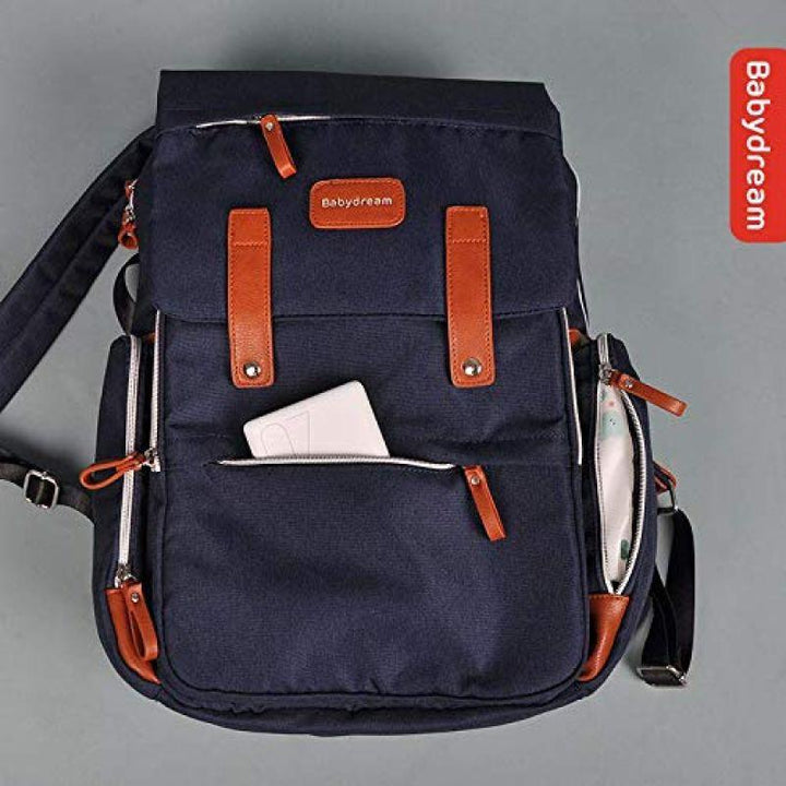 Babydream Diaper Bag - Navy - Zrafh.com - Your Destination for Baby & Mother Needs in Saudi Arabia