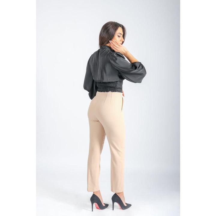 Londonella Women's Classic Wide Leg High-waisted Pants - 100246 - Zrafh.com - Your Destination for Baby & Mother Needs in Saudi Arabia